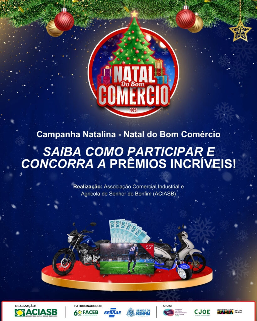 Veja Como Participar e Concorrer aos Prêmios da Campanha Natalina